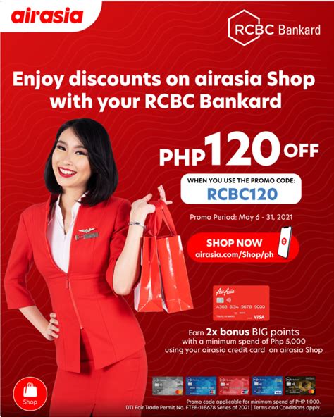 rcbc bankard promo|AirAsia Credit Card .